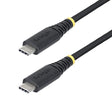 StarTech.com 6ft (1.8m) USB-C Charging Cable, 240W (5A) PD EPR, Dual-Layer Silicone/Braided Jacket, Laptop Charger Cord, USB-IF Certified