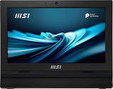 MSI PRO AP162T 15.6” FHD Touchscreen All-in-One PC: Intel Celeron N100, 4GB DDR4, 128GB m.2 NVMe SSD, WiFi, Bluetooth, Windows 11 Pro: ADL-020US