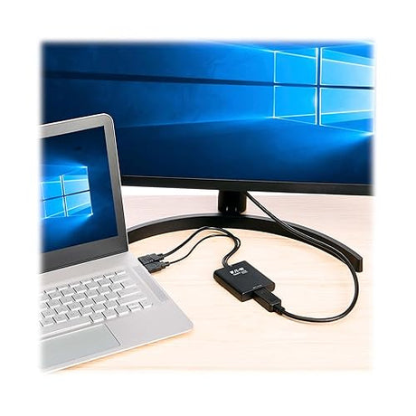 Tripp Lite 8K Male-to-Female HDMI to DisplayPort Adapter Video Converter, Active Converter, 8K@30Hz, 1-Foot Cable, 7.1 Channel Audio, No Software Needed, 3-Year Warranty (P130-06N-DP-8K)