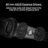 ASUS TUF Gaming H1 Gen II Wired USB-A Gaming Headset with Mic – 40mm Drivers, Virtual 7.1 Surround Sound, TeamSpeak-Certified Mic, Ergonomic, Lightweight, Removeable Ear Cushions, for PC, PS5, PS4