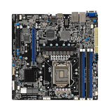 Asus P12R-M Server Motherboard - Intel C252 Chipset - Socket LGA-1200 - Micro ATX