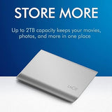 LaCie STKS500400 External Solid State Drive 500 GB Silver