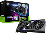 MSI Gaming RTX 5070 Ti 16G Gaming Trio OC Graphics Card (16GB GDDR7, 256-bit, Extreme Performance: 2580, DisplayPort x 3 2.1a, HDMI 2.1b, NVIDIA Blackwell Architecture)
