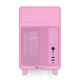 Thermaltake TR100 SFF Chassis; mITX Support; 18.9 Liters; PCIe 4.0 Riser Cable Included; 360mm GPU Clearance; 280mm Radiator Support; Removable PCIe Bracket; Bubble Pink; CA-11A-00SANN-00