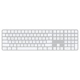 Apple Magic Keyboard with Touch ID and Numeric Keypad: Wireless, Bluetooth, Rechargeable. Works with Mac Computers with Apple Silicon; US English - White Keys Lightning White Keys