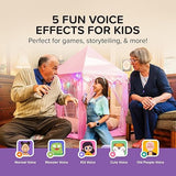 myFirst Voice 2 - Kids Mini Karaoke Machine with Wireless Microphone and Ai Voice Changer for Kids, Portable Bluetooth Speaker, Christmas Toys Gifts for Girls and Boy 3-12 Years Old (Purple)