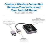 Eaton Tripp Lite Series Wireless Android Auto Adapter for Vehicles, Android and Google Phone Compatible, Black