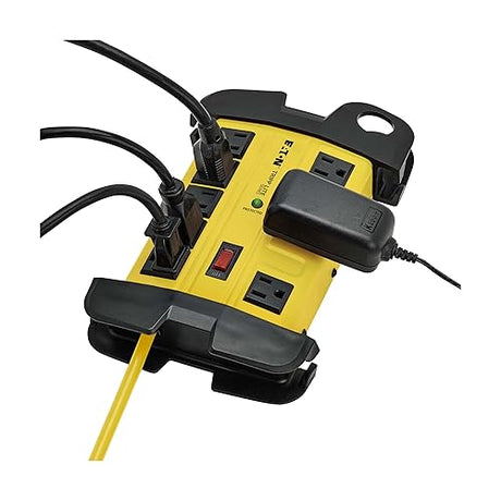 Tripp Lite TLM812SA Safety Surge Protector 120V 8 Outlet Metal 12-Feet Cord OSHA