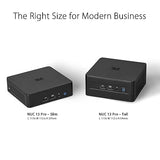 ASUS NUC 13 Pro Tall Barebone with Intel 13th Gen Core i7-1360P, Up to 64GB DDR4 RAM, Triple Storage Design, Thunderbolt™ 4, Wi-Fi 6E & Bluetooth 5.3, with VESA Mount Included