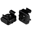 StarTech.com M5 Cage Nuts - 100 Pack, Black - M5 Mounting Cage Nuts for Server Rack & Cabinet (CABCAGENUT2B) 100-M5 Black Cage Nuts Nuts