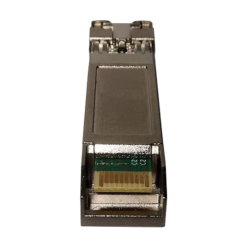 Eaton Tripp Lite Series 25GBase-SR SFP28 Transceiver Module, LC Duplex Multimode Fiber MMF, 25 Gbps, 850 nm, 1312 Feet / 400 Meter Length, 3-Year Warranty (N286-25G-SRS-G)