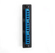 Black Box Network Services JPM455C-R2 Standard Adapter Panel Ceramic Sleeve 6 Lc Duplex Pairs Blue