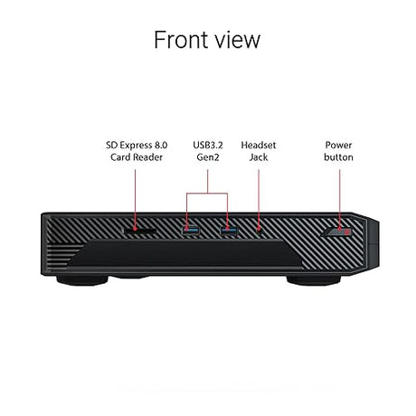 NUC 14 Performance Barebone with Intel 14th Gen Core Ultra 9 185H (NPU Support), NVIDIA GeForce RTX™ 4070 Discrete Graphics, up to 64GB DDR5 RAM, Triple Storage Design, Thunderbolt™ 4, Vertical Stand Core Ultra 9|RTX 4070