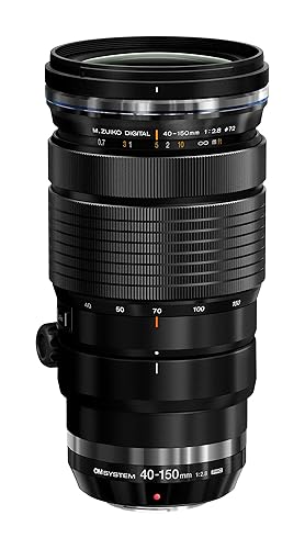 OM SYSTEM Olympus M.Zuiko Digital ED 40-150mm F2.8 PRO for Micro Four Thirds System Camera, Light Weight Powerful Zoom, Weather Sealed Design, Compatible with Teleconverter (US Manufacturer Warranty)