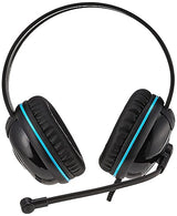 Andrea Communications NC-455VM USB Over-Ear Circumaural Stereo USB Computer Headset with Noise-Canceling Microphone, in-Line Volume/Mute Controls, and Plug