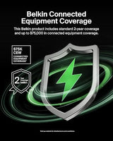 Belkin SurgeMaster 7 Outlet Wall-Mount Surge Protector 6-Feet