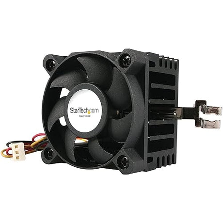 StarTech.com FANP1003LD 50x41mm Socket 7/370 CPU Cooler Fan with Heatsink and TX3 and LP4 (Black) TX3 & LP4 1.93 (49.02 mm) x 1.57 (39.88 mm)