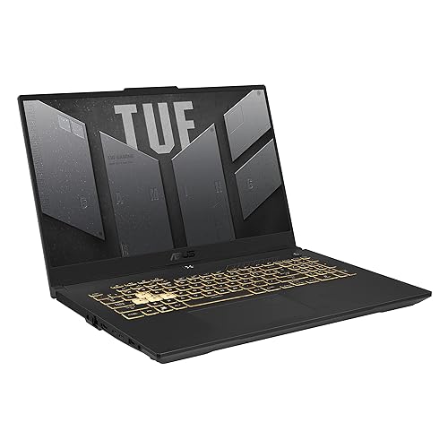 ASUS TUF Gaming F17 (2023) Gaming Laptop, 17.3” WQHD 240Hz Display, GeForce RTX 4070, Intel Core i7-13620H, 16GB DDR5, 1TB PCIe 4.0 SSD, Wi-Fi 6, Windows 11, FX707VI-NS74