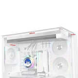 Lian Li Hydroshift II 360 Liquid CPU Cooler - Flexible Slide-Tube Clamp Coolant Pathway - 2.1” IPS LCD Screen - 3 Control Mode - Fits Most PC Fans - LGA 1851/1700, AMD AM5/AM4 - Black (HS2LCD36W)