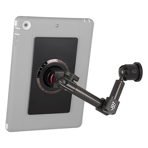 The Joy Factory MagConnect Carbon Fiber Wall/Surface Mount Holder with Universal Tablet Module for Tablets (MNU504)