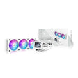 ASUS ROG RYUYJIN III 360 ARGB Extreme White Edition All-in-one AIO CPU Liquid Cooler, AMD Ryzen9000 & Intel Core Ultra Ready, Asetek Gen8 V2 Pump, high Airflow & Static Pressure Magnetic Fans