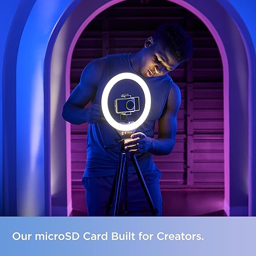 1TB SanDisk Creator microSD UHS-I Card with SD Adapter - Up to 190MB/s, 4K, 5.3K, Micro SD Card - SDSQXAV-1T00-GN6MS microSD Card 1TB