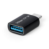 StarTech.com USB-C to USB-A Adapter, USB 5Gbps, Compact USB-C Male to USB-A Female Adapter, Durable Metal Housing, M/F