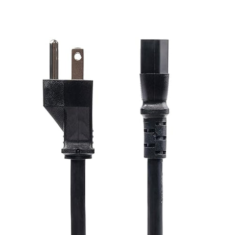 StarTech.com 8ft (2.4m) Computer Power Cord, NEMA 5-15P to IEC 60320 C13 AC Power Cable, 13A 125V, 16AWG, Replacement Power Cable, Monitor Power Cable - UL Listed Components (271B-6800-POWER-CORD)