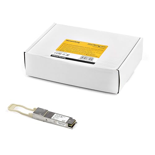 StarTech.com Extreme Networks 10319 Compatible QSFP+ Module - 40GBASE-SR4-40GbE Multimode Fiber MMF Optic Transceiver - 40GE Gigabit Ethernet QSFP+ - MPO 150m - 850nm - DDM (10319-ST)