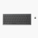 Kensington KB435 Wireless Compact Keyboard, Bluetooth & 2.4GHz Connection, Quiet Scissor-Switch Keys, Programmable, Copilot Hotkey, Compatible with Windows, Black (K75409NA) Compact Size Wireless