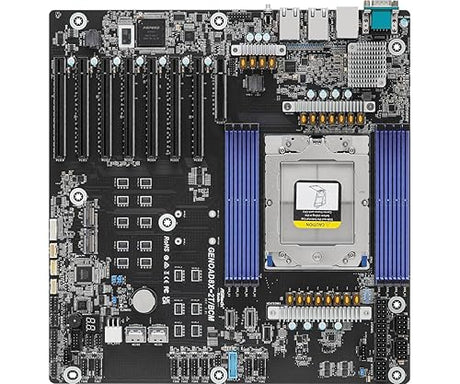 GENOAD8X-2T/BCM EEB Server Motherboard Single Socket SP5 (LGA 6096) AMD EPYC™ 9004 Series Processors 7 PCIe5.0x16 Dual 10G LAN