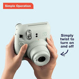 Fujifilm Instax Mini 12 Instant Camera - Clay White