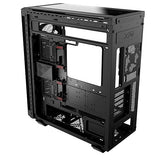 XPG Battlecruiser II Mid-Tower ATX PC Gaming Case: Exoskeleton-Driven, Aesthetics, Efficient Airflow, 420mm Radiator, GPU Holder, Cable Management, XPG Prime Box, Black (BATTLECRUISERIIPST-BKCWW)