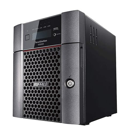 BUFFALO TeraStation WS5420DN Windows Server IoT 2019 16TB (4x4TB) Desktop NAS with Hard Drives Included / 4 Bay / 10GbE / Storage Server/NAS Storage/Network Storage/File Server/Windows Storage