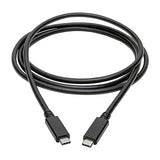 Tripp Lite USB C to USB Type C Cable 3.1 Gen 1, 5 Gbps 3A Rating, 6' (U420-006)