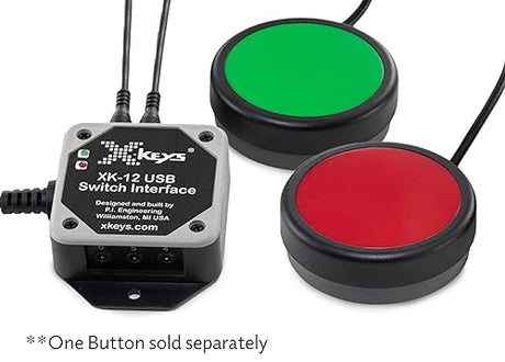 X-keys USB Programmable Switch Interface for 6-12 Switches (XK-12) Made in USA