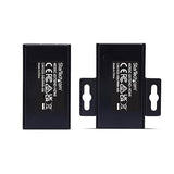 StarTech.com HDMI Extender Over CAT5e/CAT6, 4K 60Hz, Up to 200ft (60m), Transmitter and Receiver Kit, Power Over Cable