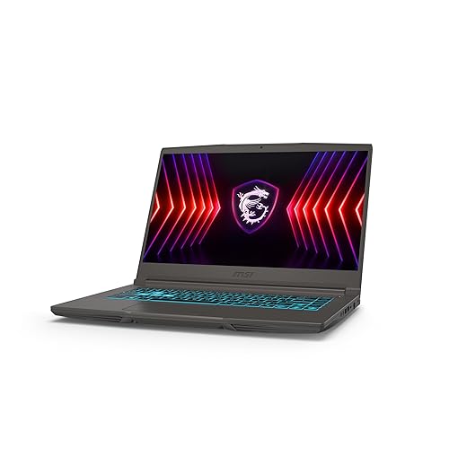 MSI Thin A15 15.6” 144Hz FHD Gaming Laptop: Ryzen 5-7535HS, NVIDIA Geforce RTX 3050, 16GB DDR5, 512GB NVMe SSD, WiFi 6E, Bluetooth 5.3, Win 11: Black B7UC-473US 512GB Ryzen 5-7535HS RTX 3050 16GB