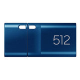 SAMSUNG Type-C USB Flash Drive, 512GB, Transfers 4GB Files in 11 Secs w/Up to 400MB/s Read Speeds, Compatible w/USB 3.0/2.0, Waterproof MUF-512DA/AM [Canada Version]
