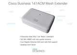 Cisco Business 141ACM 802.11ac 2x2 Wave 2 Mesh Extender 4GbE Ports 1 PoE Port- Desktop, Limited Lifetime Protection (CBW141ACM-B-NA) CBW141ACM / Desktop / 4GE-Port