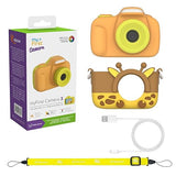Kids Digital Camera 16MP Photo 1080p Video myFirst Camera 3 with Selfie & Macro Lens Memory Card Storage up to 32GB, Includes Shockproof Case for Kids Age 4-15 (Yellow)