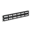 Panduit CPPL48WBLY 48-Port Flat Patch Panel, Black