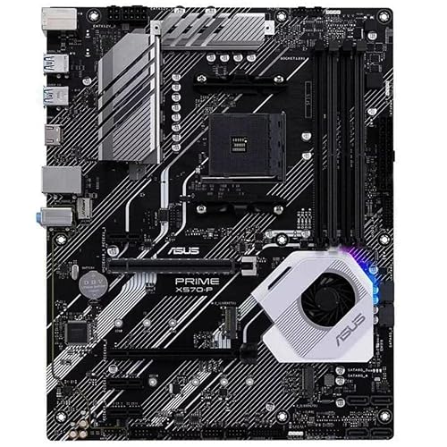 ASUS Prime X570-P Ryzen 3 AM4 with PCIe Gen4, Dual M.2 HDMI, SATA 6GB/s USB 3.2 Gen 2 ATX Motherboard