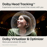 LG Tone Free T90 Dolby Atmos True Wireless Earbuds, UVnano, IPX4 Water Resistant, Up to 36 Hours of Battery Life, Black