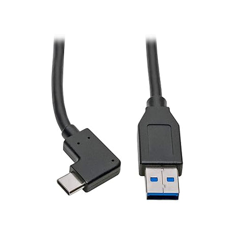Tripp Lite Usb C To Usb-a Cable Right Angle 3.1 5 G