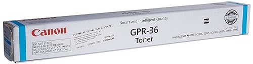 Canon 3783B003AA Gpr-36 Cyan Toner Cartridge for Use in Ir Advance C2020 C2030 Estimated Yi