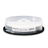 Verbatim BDXL 100GB 4X White Inkjet Printable, Hub Printable - 1pk Jewel Case, 43790 10pk Spindle Inkjet