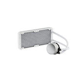 XPG Levante X 240 White All-in-One ARGB CPU Liquid Cooler - 4.72 Maximum Fan Diameter -2000 RPM - Fluid Dynamic Bearing - 4-Pin PWM(LEVANTEX240-BKCWW)