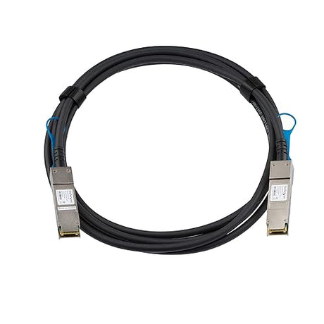 StarTech.com Juniper QFX-QSFP-DAC-3M Compatible 3m 40G QSFP+ to QSFP+ Direct Attach Cable Twinax - 40GbE QSFP+ Copper DAC 40 Gbps Low Power Passive Transceiver Module DAC (QFXQSFPDAC3M)