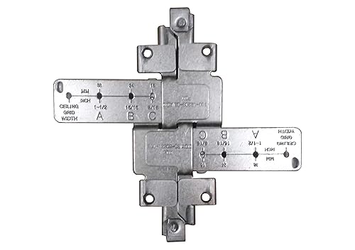 Cisco Ceiling Grid Clip: Recessed - Network Device Ceiling mounting kit (AIR-AP-T-Rail-R=),Silver